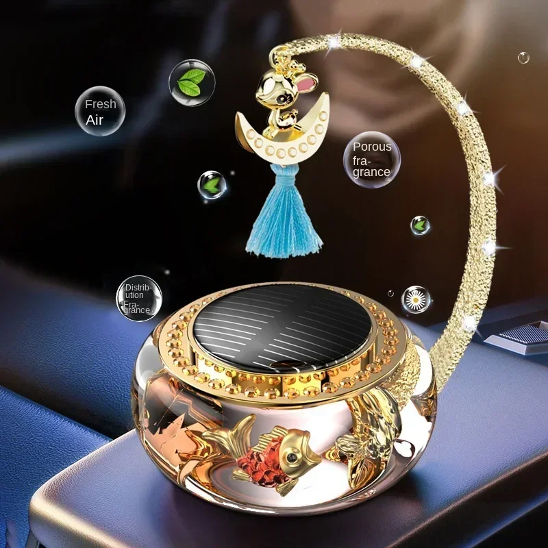 Solar Rotating Car Aromatherapy Perfume Seat Gold Buddha Ornament Decoration Center Console Essential Oil Diffuser Air Freshener
Solar Rotating Car Aromatherapy Perfume Seat Gold Buddha Ornament Decoration Center Console Essential Oil Diffuser Air Freshener