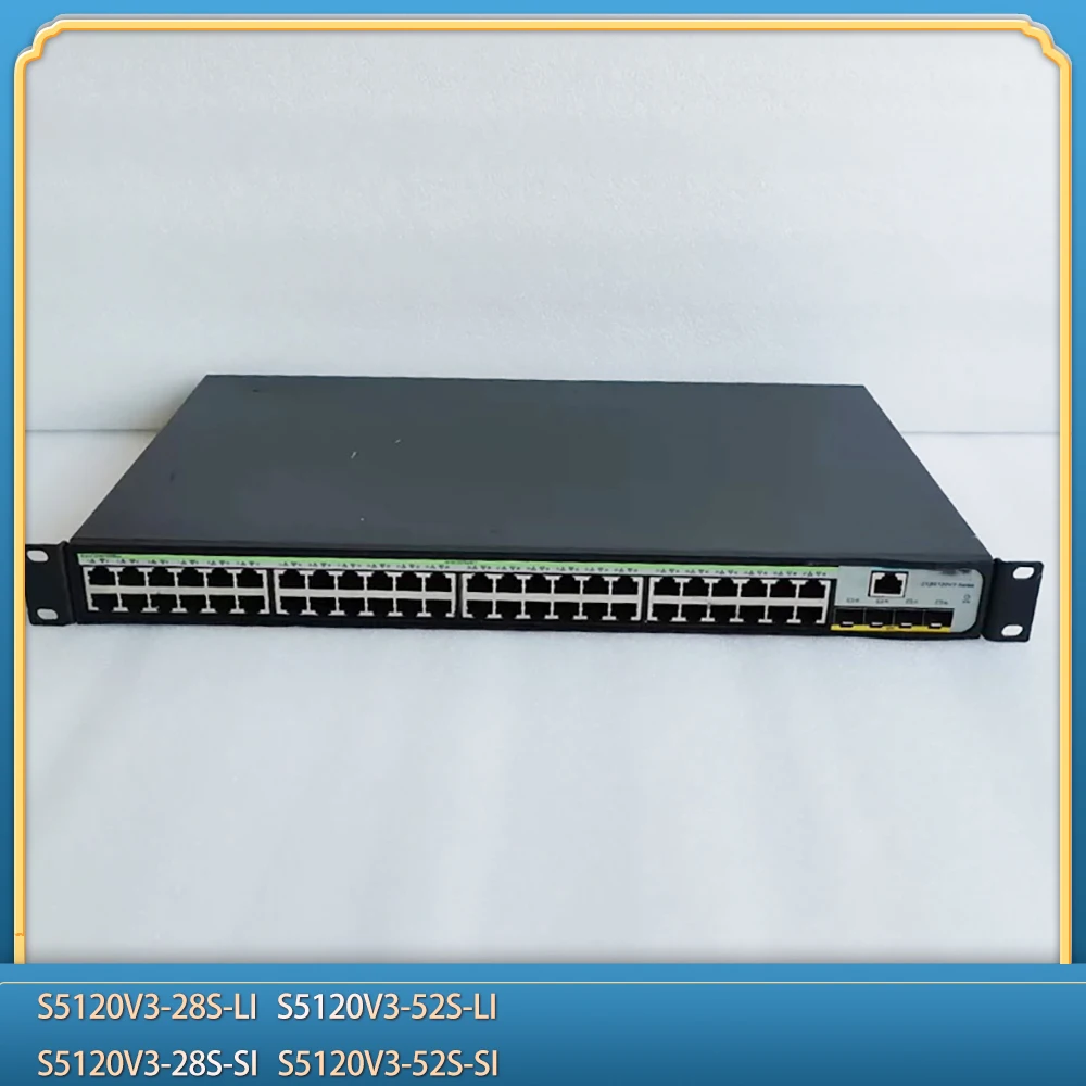 Коммутаторы S5120V3-28S-LI, S5120V3-52S-LI, S5120V3-28S-SI, S5120V3-52S-SI
Коммутаторы S5120V3-28S-LI, S5120V3-52S-LI, S5120V3-28S-SI, S5120V3-52S-SI
