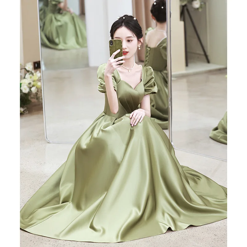 High-end Youth Graduation Evening Dress Women's Banquet Temperament Light Luxury Niche High Sense Host Art Examination French
High-end Youth Graduation Evening Dress Women's Banquet Temperament Light Luxury Niche High Sense Host Art Examination French