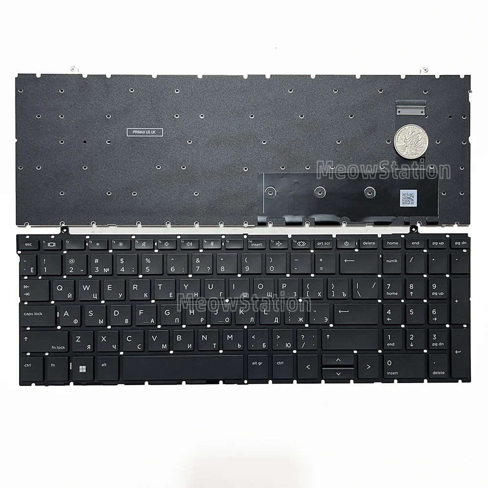 US/Russian Keyboard For HP EliteBook 860 G11,860 G10,860 G9,865 G9/Zbook Firefly 16 G11,Zbook Firefly 16 G10,Zbook Firefly 16 G9
US/Russian Keyboard For HP EliteBook 860 G11,860 G10,860 G9,865 G9/Zbook Firefly 16 G11,Zbook Firefly 16 G10,Zbook Firefly 16 G9