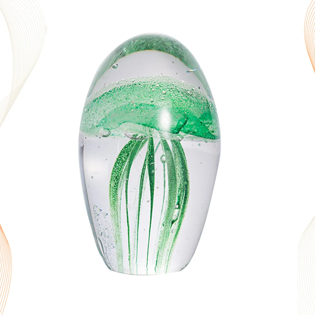 1pc Lifelike Crystal Jellyfish Green Mini Aquarium Decor For Desktop Home Office Tabletop Decoration Gift Stable Stand
1pc Lifelike Crystal Jellyfish Green Mini Aquarium Decor For Desktop Home Office Tabletop Decoration Gift Stable Stand
