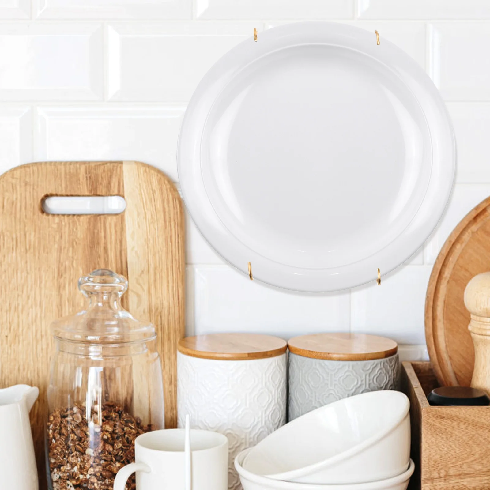 2Pcs U-Shaped Spring Plate Hanger Hooks 8Inch Stainless Steel Kitchen Dishes Rack Display Storage
2Pcs U-Shaped Spring Plate Hanger Hooks 8Inch Stainless Steel Kitchen Dishes Rack Display Storage