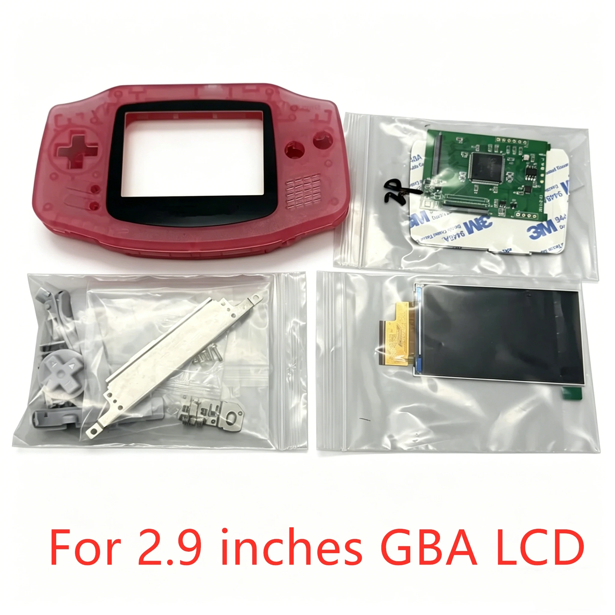No Cut Required 2.9" IPS LCD High Brightness Screen Upgrade Kit for Nintendo GBA Game Boy Advance Easy Install Housing Shell
No Cut Required 2.9" IPS LCD High Brightness Screen Upgrade Kit for Nintendo GBA Game Boy Advance Easy Install Housing Shell