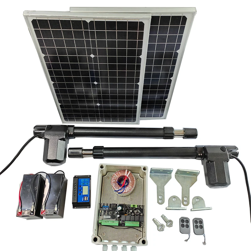 Remote CSSGO-10 Kingkong Model Electronic Linear Dc Motor 500kg Gate Swing Gate Opener Kit With Solar Panel Battery
Remote CSSGO-10 Kingkong Model Electronic Linear Dc Motor 500kg Gate Swing Gate Opener Kit With Solar Panel Battery