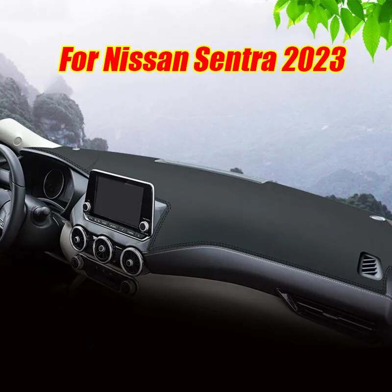 Black Leather Dashboard Cover Dash Protector Pad Mat For Nissan Sentra 2023
Black Leather Dashboard Cover Dash Protector Pad Mat For Nissan Sentra 2023