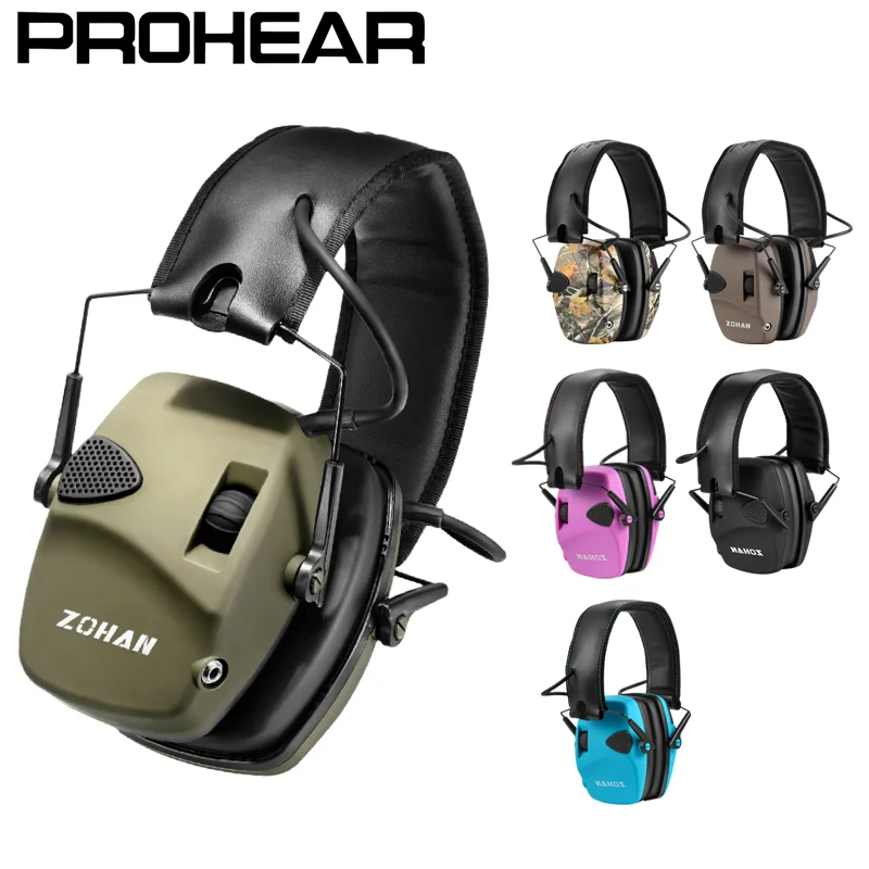 ZOHAN 2Pcs Shooting Electronic Earmuff Tactical Ear Protection NRR 22dB Noise Reduction Hearing Protection for Hunting Gun Range
ZOHAN 2Pcs Shooting Electronic Earmuff Tactical Ear Protection NRR 22dB Noise Reduction Hearing Protection for Hunting Gun Range