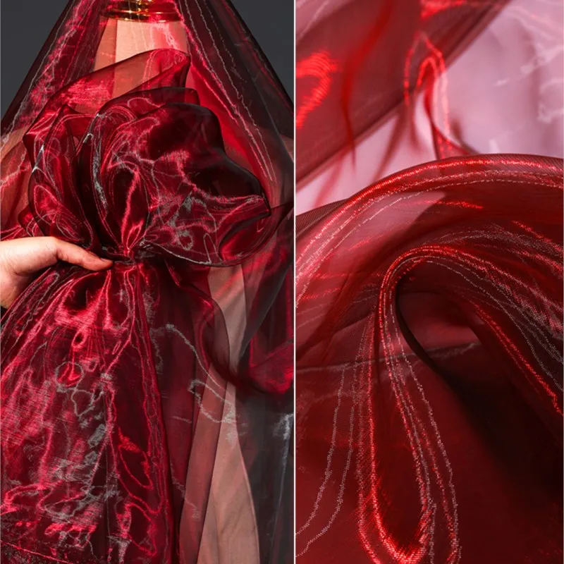 Gradient Color Liquid Streamer Organza Tulle Fabric Cloth Stage Wedding Background
Gradient Color Liquid Streamer Organza Tulle Fabric Cloth Stage Wedding Background