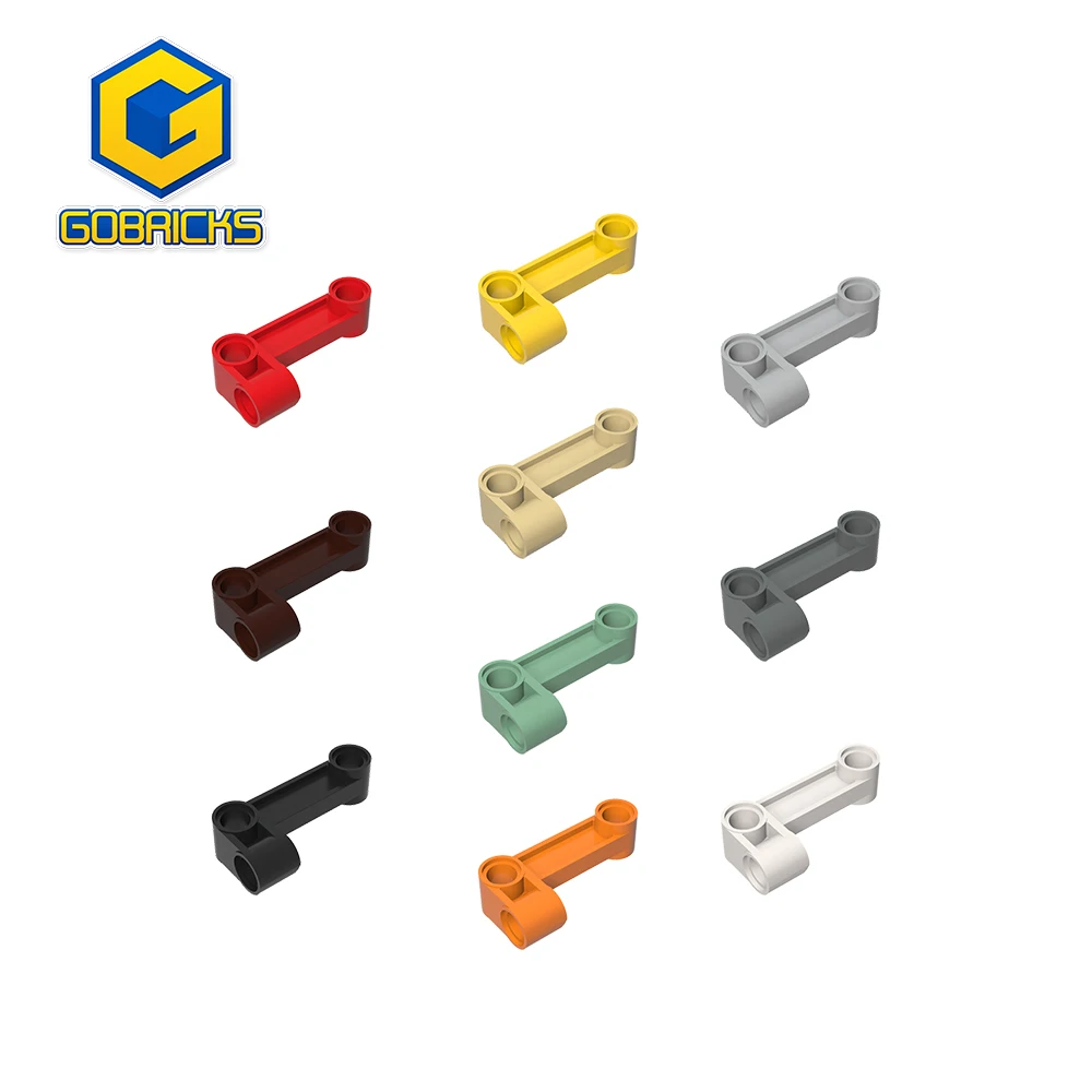 Gobricks Technic Pin Connector Perpendicular 2x4 Bent Beam with 90 Hole4.8 Bricks Part Compatible 11455 Building Blocks DIY Toys
Gobricks Technic Pin Connector Perpendicular 2x4 Bent Beam with 90 Hole4.8 Bricks Part Compatible 11455 Building Blocks DIY Toys