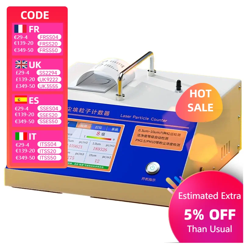 LX-600S Laser Dust Sensor 0.3um- 10um PM2.5/PM10 Concentration Detector with Digital Particle Measurement + Accessories 
LX-600S Laser Dust Sensor 0.3um- 10um PM2.5/PM10 Concentration Detector with Digital Particle Measurement + Accessories