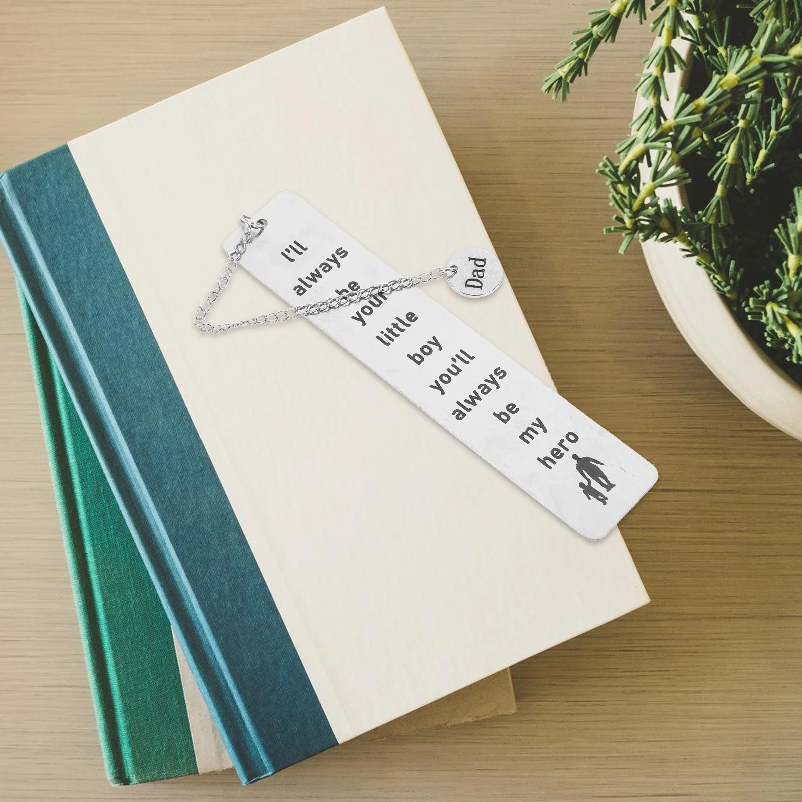 Gift Stainless Steel Bookmark Mother Dad Engraved Bookmarks Marker for Father's Day
Gift Stainless Steel Bookmark Mother Dad Engraved Bookmarks Marker for Father's Day