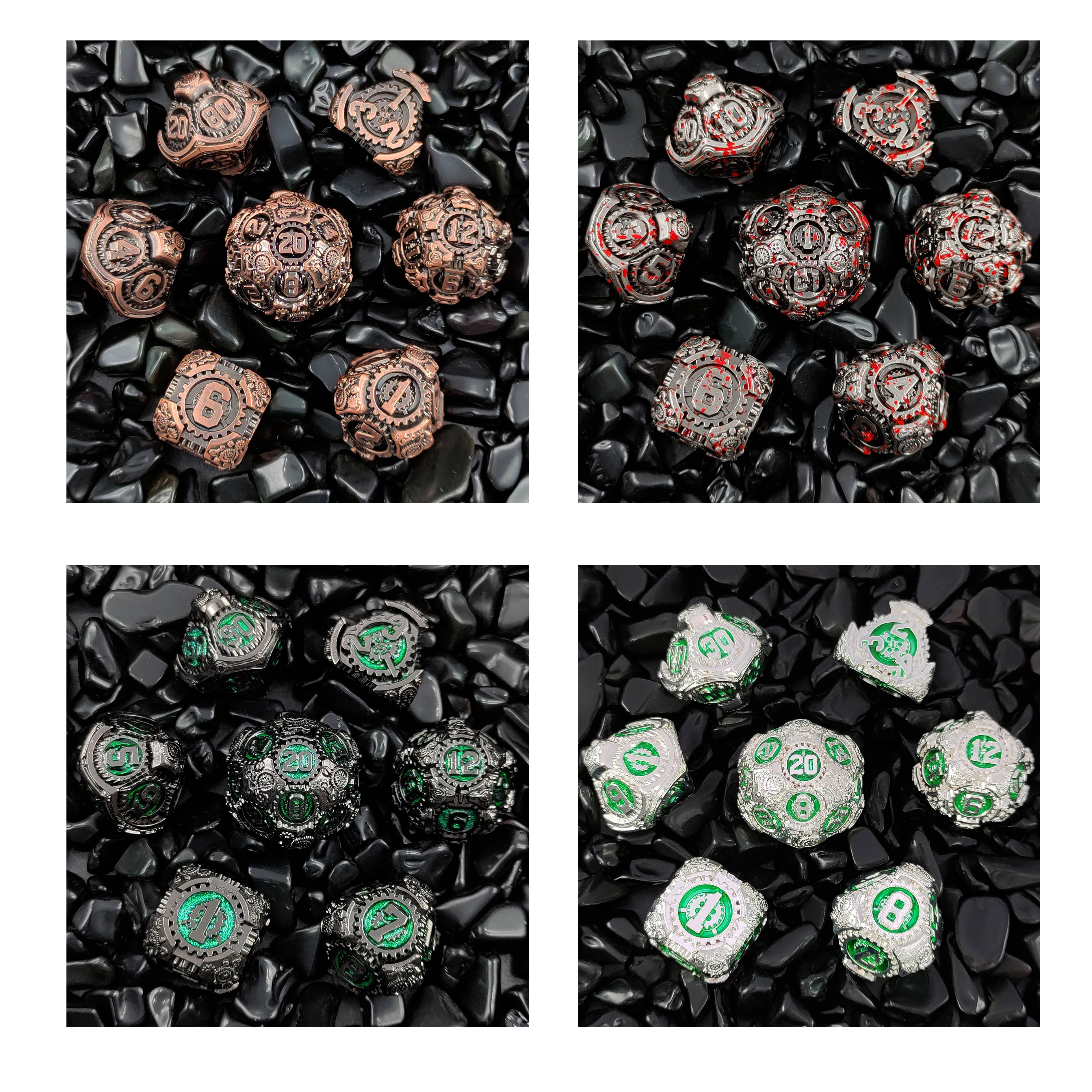 7 шт./компл. металлических кубиков Gear Dnd, набор многогранных кубиков с номером для Dnd TRPG Cthulhu COC Running Team D6, игральные кости для настольной игры
7 шт./компл. металлических кубиков Gear Dnd, набор многогранных кубиков с номером для Dnd TRPG Cthulhu COC Running Team D6, игральные кости для настольной игры