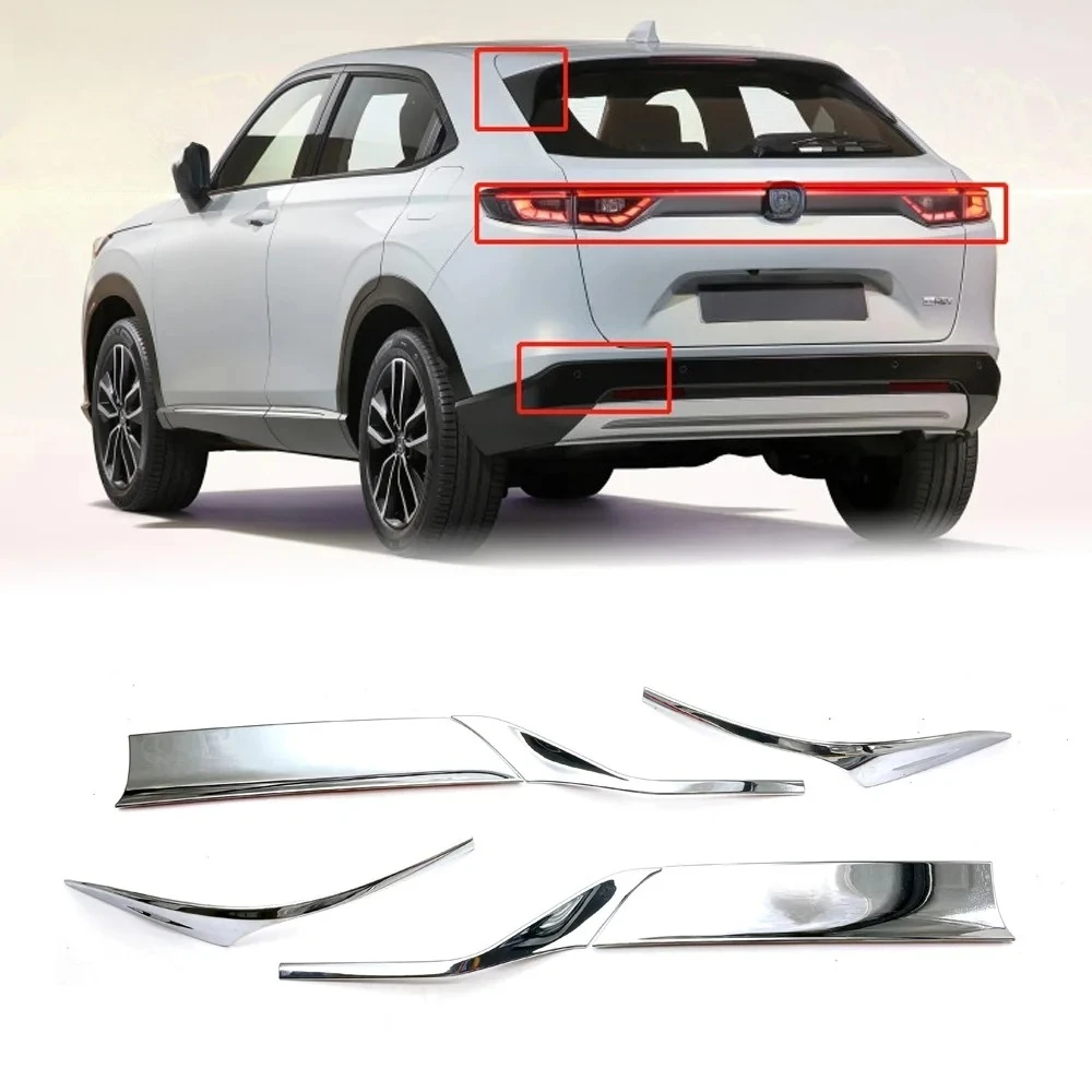For Honda HRV Hr-V Vezel 2021 2022 ABS Chrome Rear Tail Light Lamp Cover Garnish Strip Taillight Eyebrow Cover Trim
For Honda HRV Hr-V Vezel 2021 2022 ABS Chrome Rear Tail Light Lamp Cover Garnish Strip Taillight Eyebrow Cover Trim