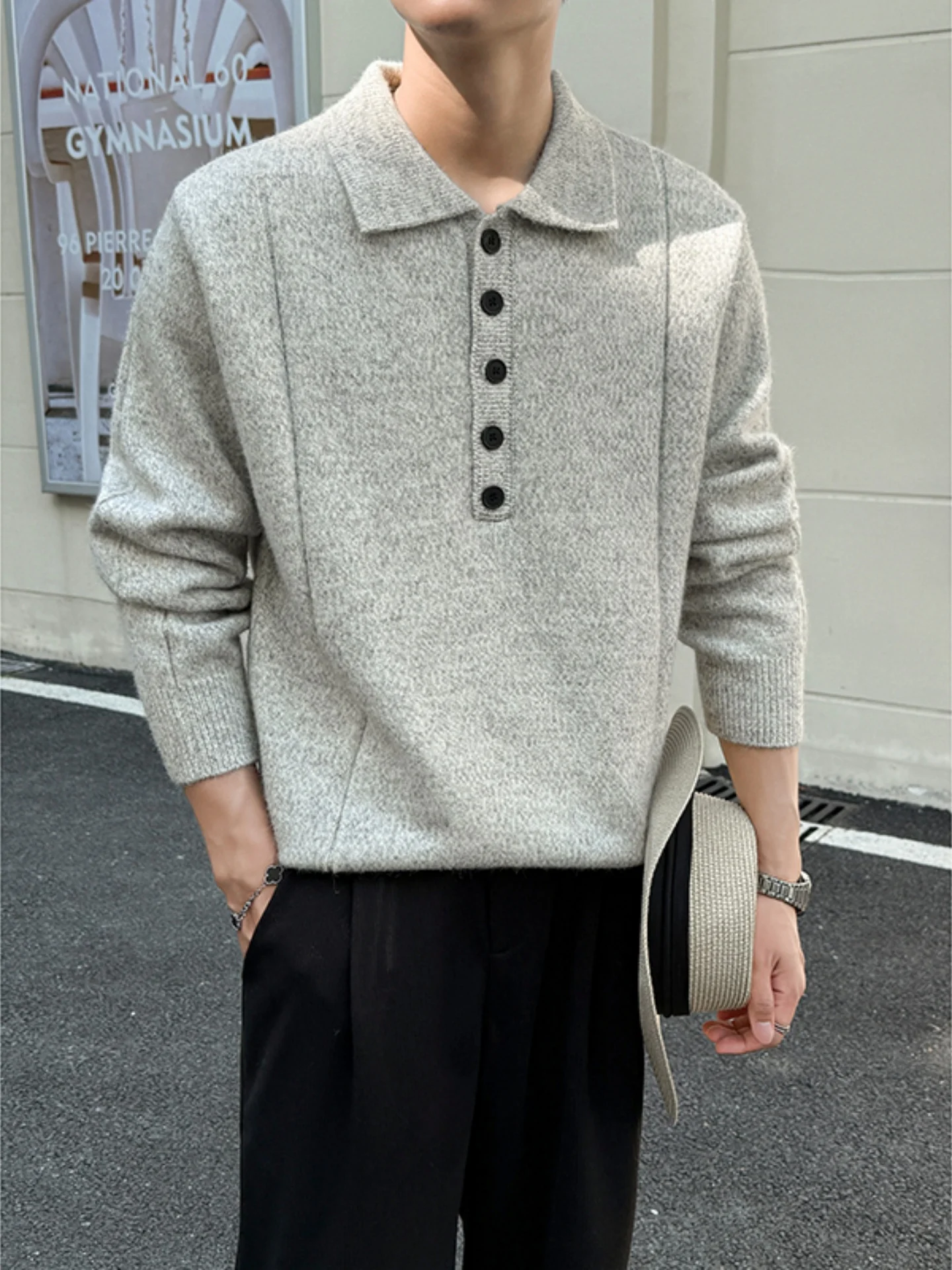 Men's Ne Knitwear Loose Fit Autumn Winter Sle Overhead Casual Wear Soft Comfortable Polyester Nylon Blend Long Sve
Men's Ne Knitwear Loose Fit Autumn Winter Sle Overhead Casual Wear Soft Comfortable Polyester Nylon Blend Long Sve