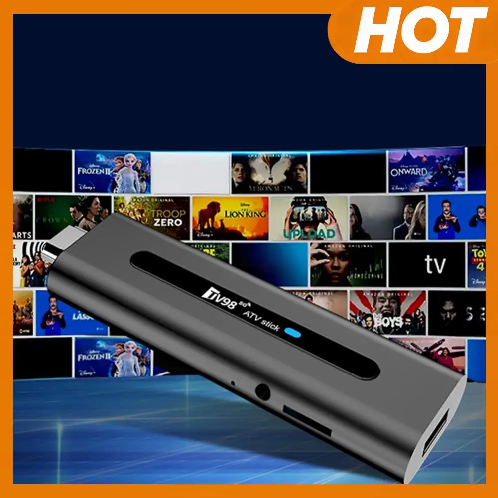 TV98 ATV H313 Android TV Stick 14.0 8K 2.4G 5G WiFi Quad Core BT5.0 Телеприставка Smart TV Box для сетевого медиаплеера
TV98 ATV H313 Android TV Stick 14.0 8K 2.4G 5G WiFi Quad Core BT5.0 Телеприставка Smart TV Box для сетевого медиаплеера