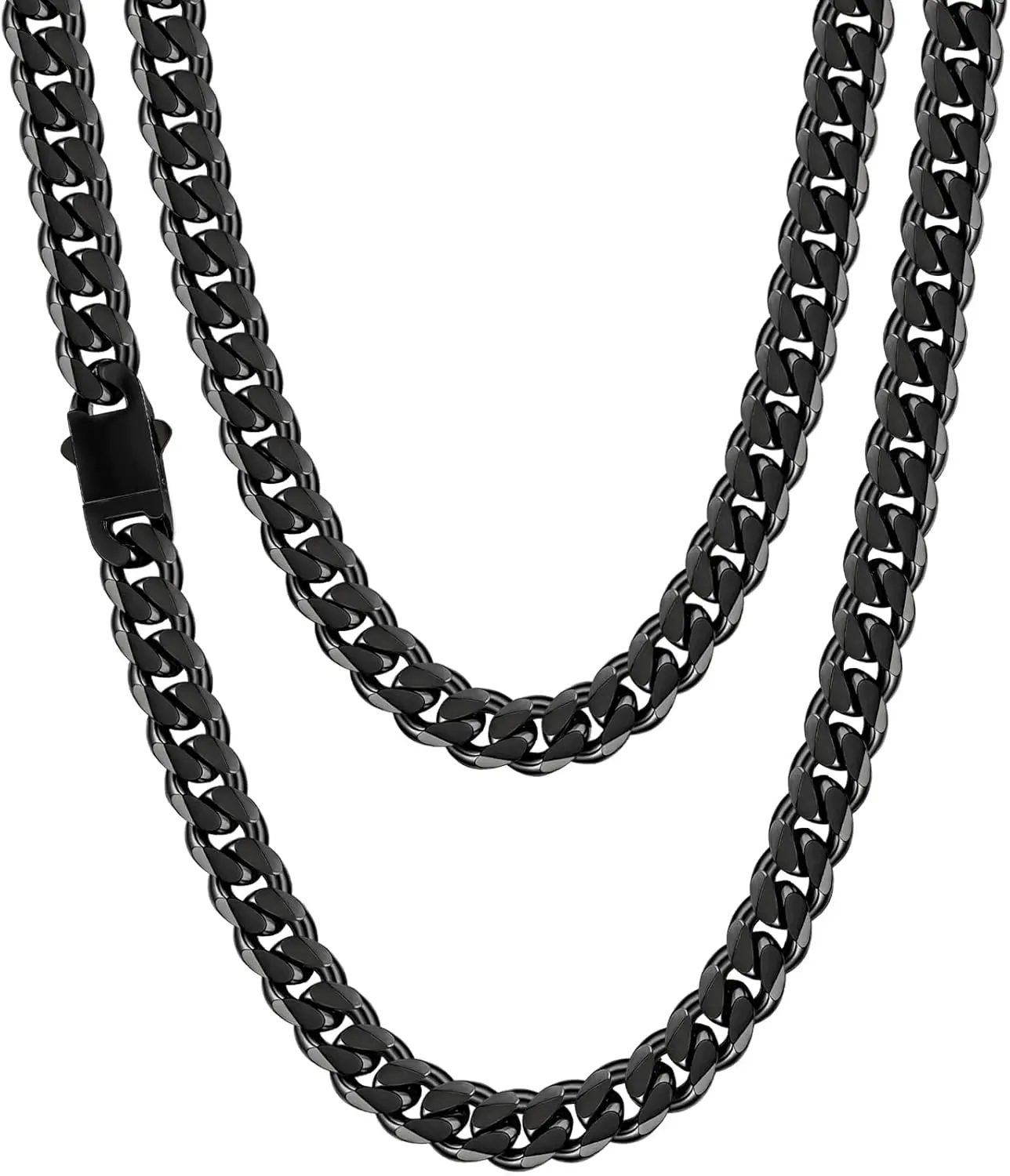 Мужские цепочки Fiusem Cuban Link 3,5 мм, серебристого/черного цвета/покрытые 14-каратным золотом, из нержавеющей стали, длина 16, 18 дюймов.
Мужские цепочки Fiusem Cuban Link 3,5 мм, серебристого/черного цвета/покрытые 14-каратным золотом, из нержавеющей стали, длина 16, 18 дюймов.