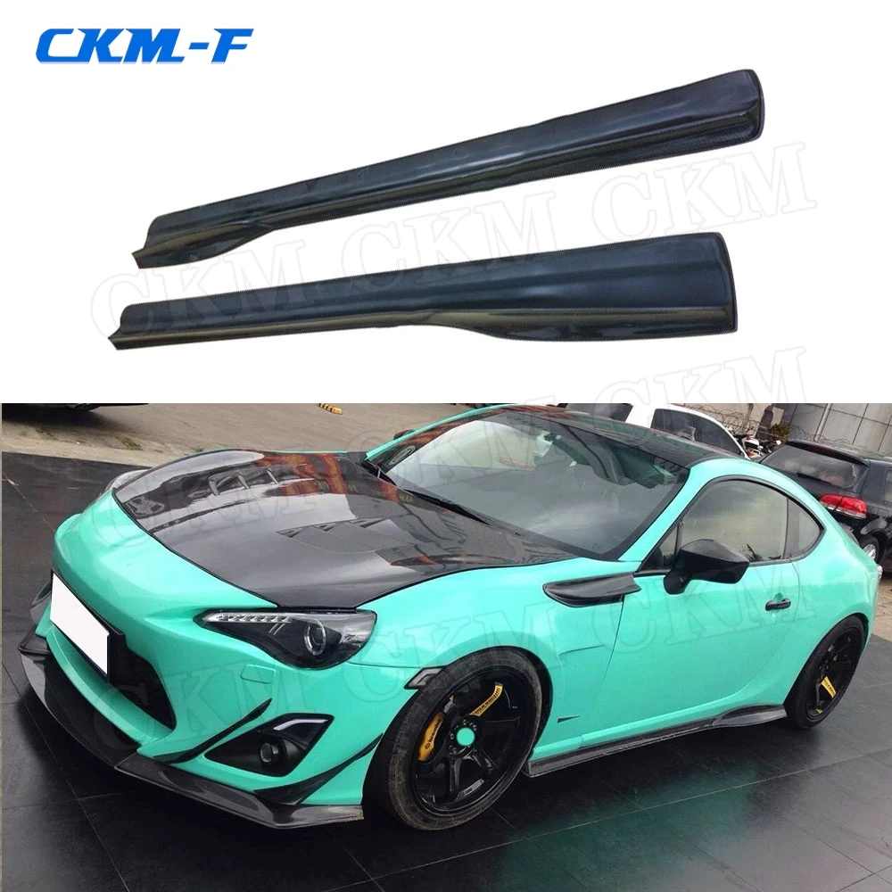 Carbon fiber Material Front Bumper Side Skirts for Toyota GT86 for Subaru BRZ J Style 2014 2015 2016
Carbon fiber Material Front Bumper Side Skirts for Toyota GT86 for Subaru BRZ J Style 2014 2015 2016