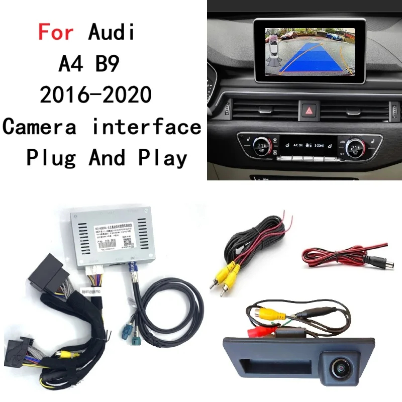 Reverse Camera interface For Audi A4 B9 2016-2020 Original Screen Upgrade Rear Camera adapter
Reverse Camera interface For Audi A4 B9 2016-2020 Original Screen Upgrade Rear Camera adapter