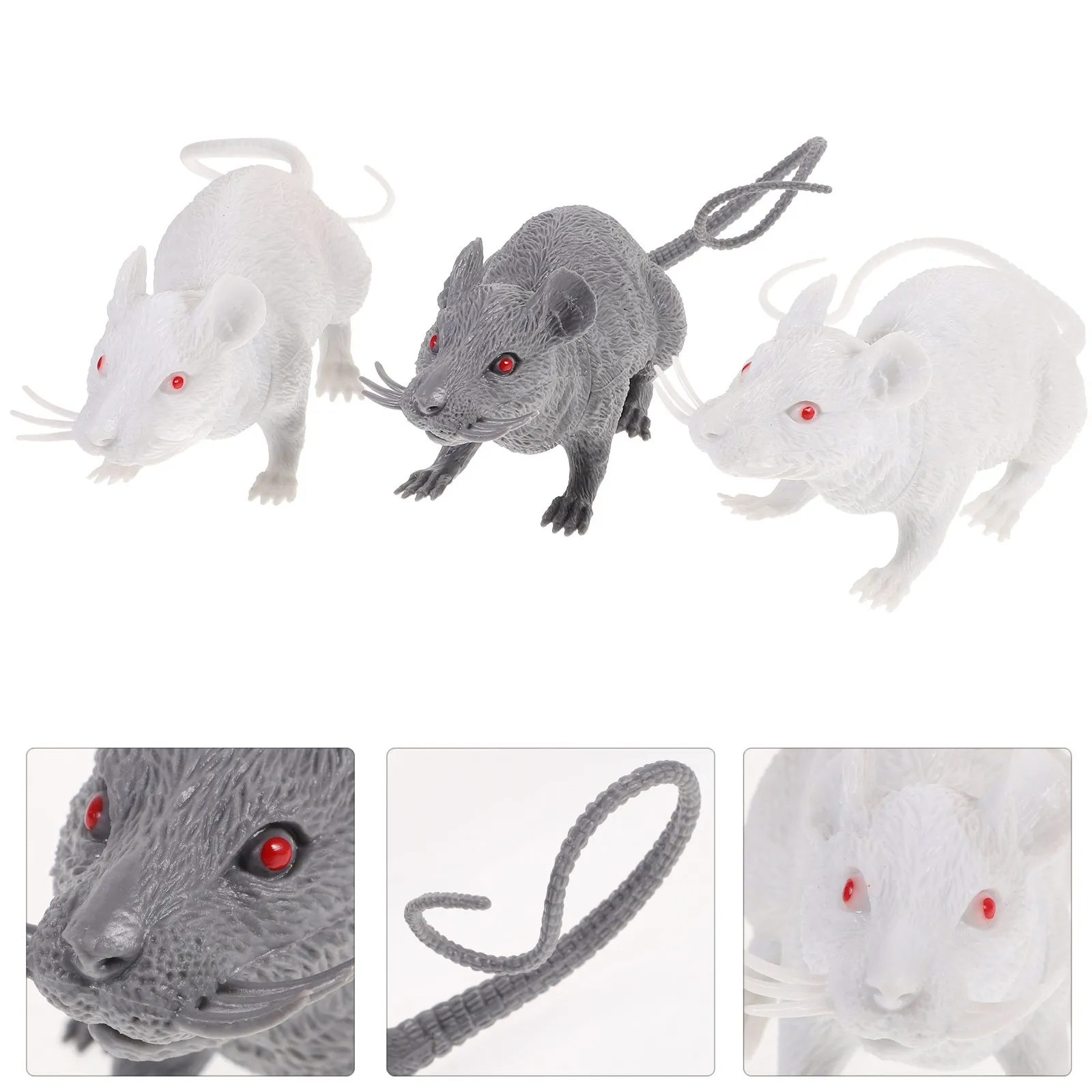 3Pcs Realistic Spook Mice Rat Halloween Decoration Prank Game Fake Rubber Mice for Party Favor Picnic Cupcake Decor Halloween
3Pcs Realistic Spook Mice Rat Halloween Decoration Prank Game Fake Rubber Mice for Party Favor Picnic Cupcake Decor Halloween