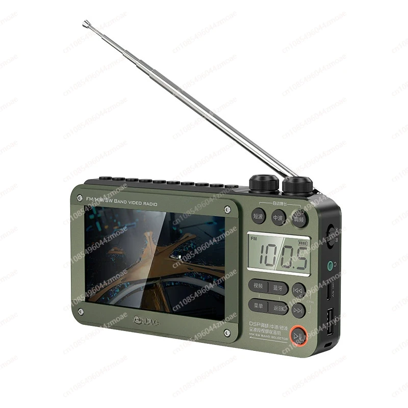F50 Portable Old-fashioned Rechargeable Radio Semiconductor Video Player Outdoors Multifunctional Wireless Bluetooth Speakers
F50 Portable Old-fashioned Rechargeable Radio Semiconductor Video Player Outdoors Multifunctional Wireless Bluetooth Speakers