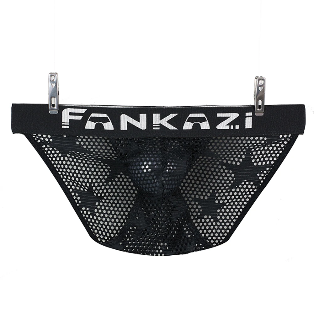 Men's Breathable Mesh Briefs Sexy Low Rise Underwear Comfortable Waistband for Daily & Sports Wear
Men's Breathable Mesh Briefs Sexy Low Rise Underwear Comfortable Waistband for Daily & Sports Wear