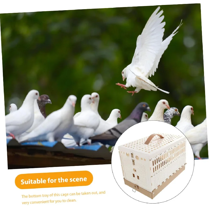 Маленький кролик, коробка для переноски голуби, складная, легко хранить, используется для тренировочных голубей, изготовлен из АБС-пластика
Маленький кролик, коробка для переноски голуби, складная, легко хранить, используется для тренировочных голубей, изготовлен из АБС-пластика