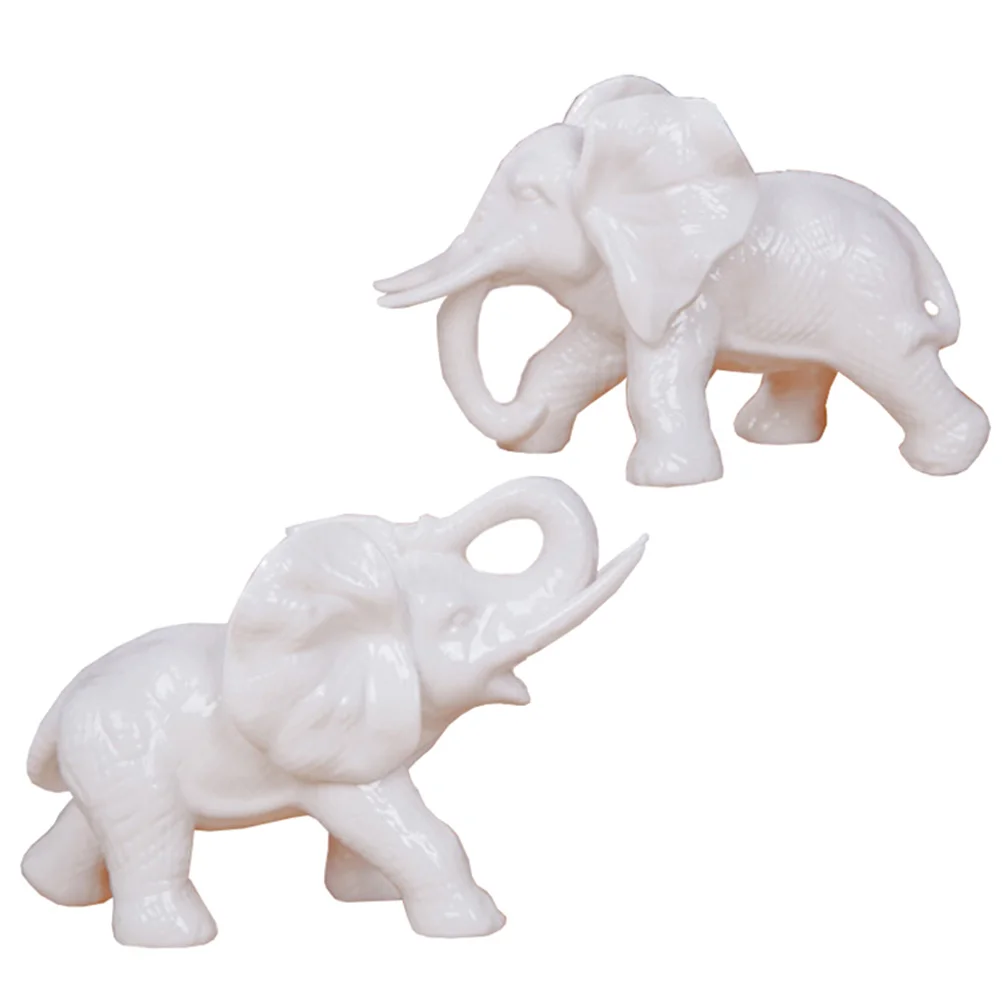 Ornament Ceramic Crafts Elephant Statue Couple Ceramics Figurine Figurines Decor
Ornament Ceramic Crafts Elephant Statue Couple Ceramics Figurine Figurines Decor
