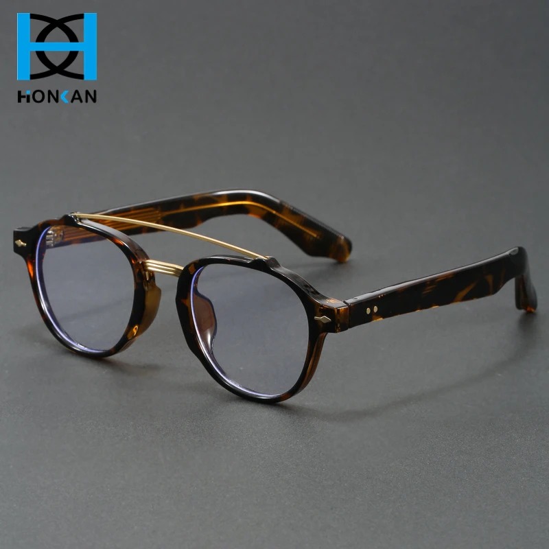 Designer Anti Blue Light Glasses Men's Retro Double Bridge Thickened Frame Fashion Optical Prescription Glasses for Women
Designer Anti Blue Light Glasses Men's Retro Double Bridge Thickened Frame Fashion Optical Prescription Glasses for Women
