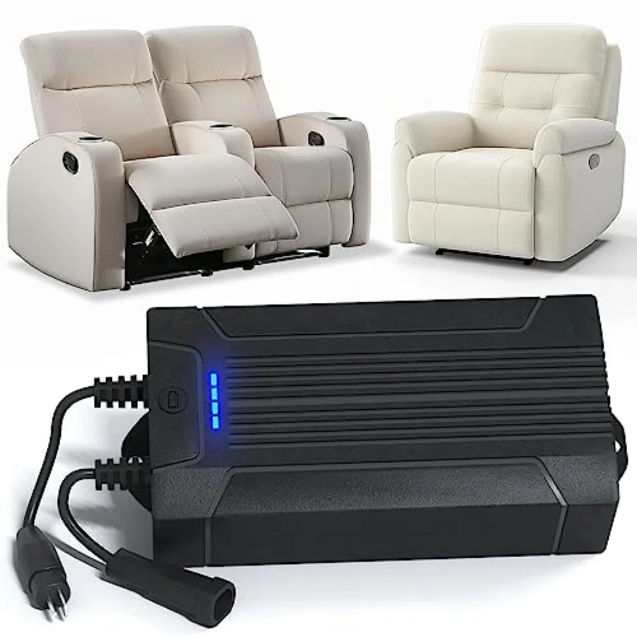 Battery Pack for Reclining Furniture - Rechargeable Recliner Battery Pack - Universal 2-Pin Power Supply for Electric Recliners
Battery Pack for Reclining Furniture - Rechargeable Recliner Battery Pack - Universal 2-Pin Power Supply for Electric Recliners