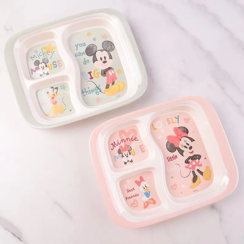 Disney Children's Three Grid Plate Split Plate Baby Utensils Resistant To High Temperature Anti Drop Anti Scalding Toys for Kids
Disney Children's Three Grid Plate Split Plate Baby Utensils Resistant To High Temperature Anti Drop Anti Scalding Toys for Kids