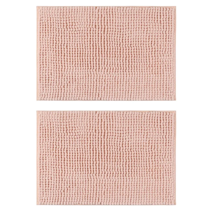 2 Pcs Microfiber Non-Slip Bathroom Mat Plush Fluffy Quick Dry Bath Rugs Pink 16" x 24"
2 Pcs Microfiber Non-Slip Bathroom Mat Plush Fluffy Quick Dry Bath Rugs Pink 16" x 24"