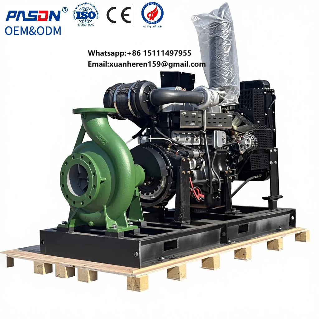 Portable air Cooled Diesel Engine Water Pump Set with 600l Fuel Tank, 110V AC Generator & High Pressure Pump for Farm Irrigation
Portable air Cooled Diesel Engine Water Pump Set with 600l Fuel Tank, 110V AC Generator & High Pressure Pump for Farm Irrigation