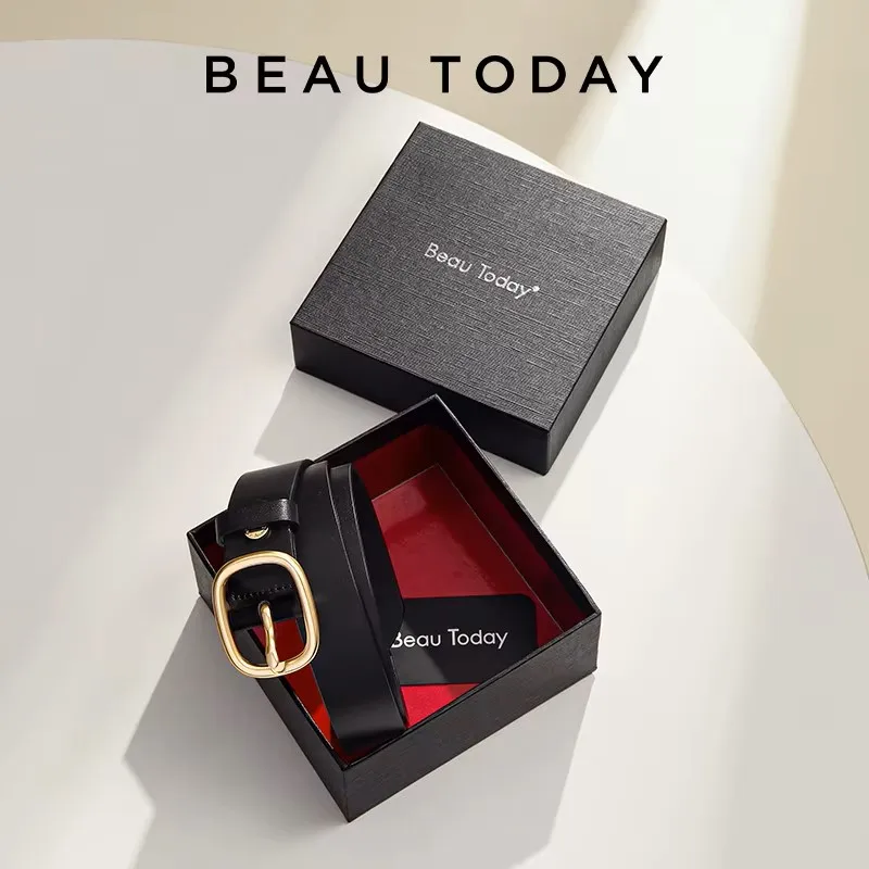 BeauToday Retro Belts Women Genuine Cow Leather Oval Metal Buckle Width 2.9cm Accessories 2023 Ladies Waistband Handmade 91004
BeauToday Retro Belts Women Genuine Cow Leather Oval Metal Buckle Width 2.9cm Accessories 2023 Ladies Waistband Handmade 91004