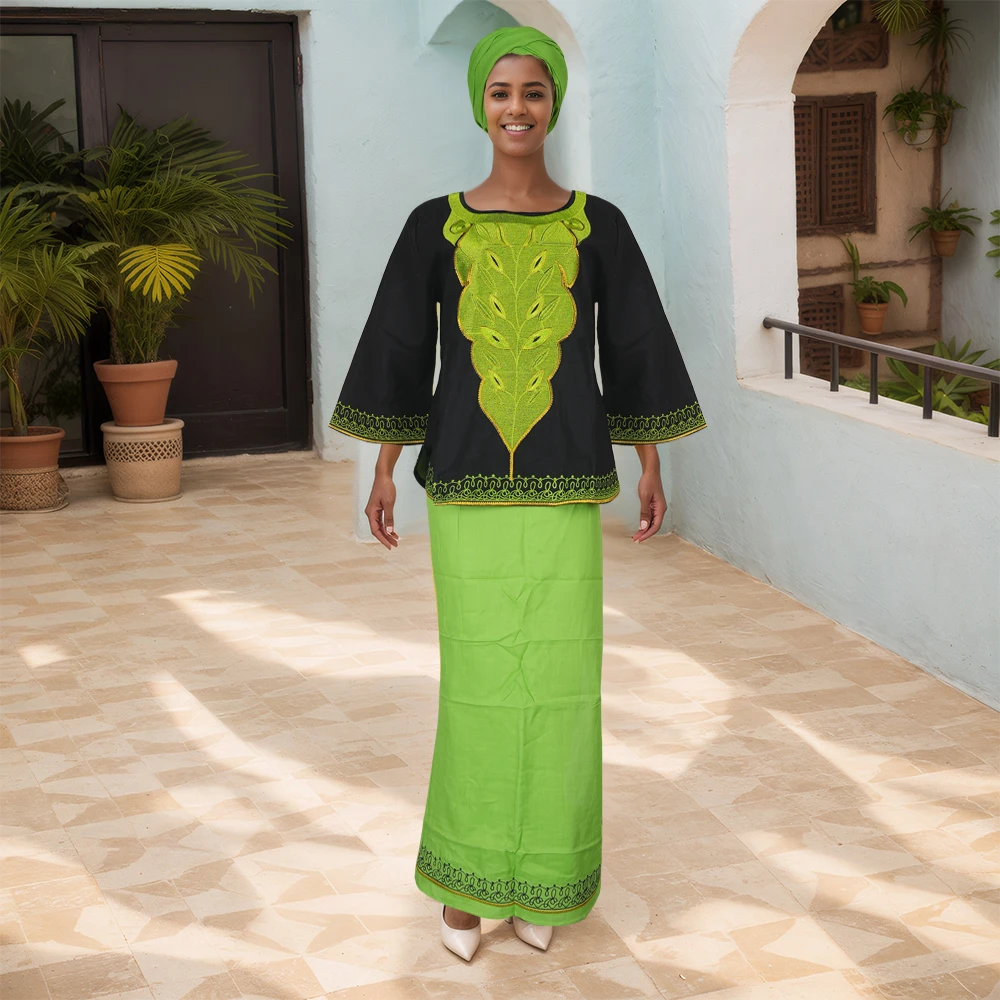 MD African Clothing Dresses For Women Elegant Wedding Party Gown Ankara Dashiki Long Dress Roupas 2 PCS Suits GREEN YELLOW Robes
MD African Clothing Dresses For Women Elegant Wedding Party Gown Ankara Dashiki Long Dress Roupas 2 PCS Suits GREEN YELLOW Robes