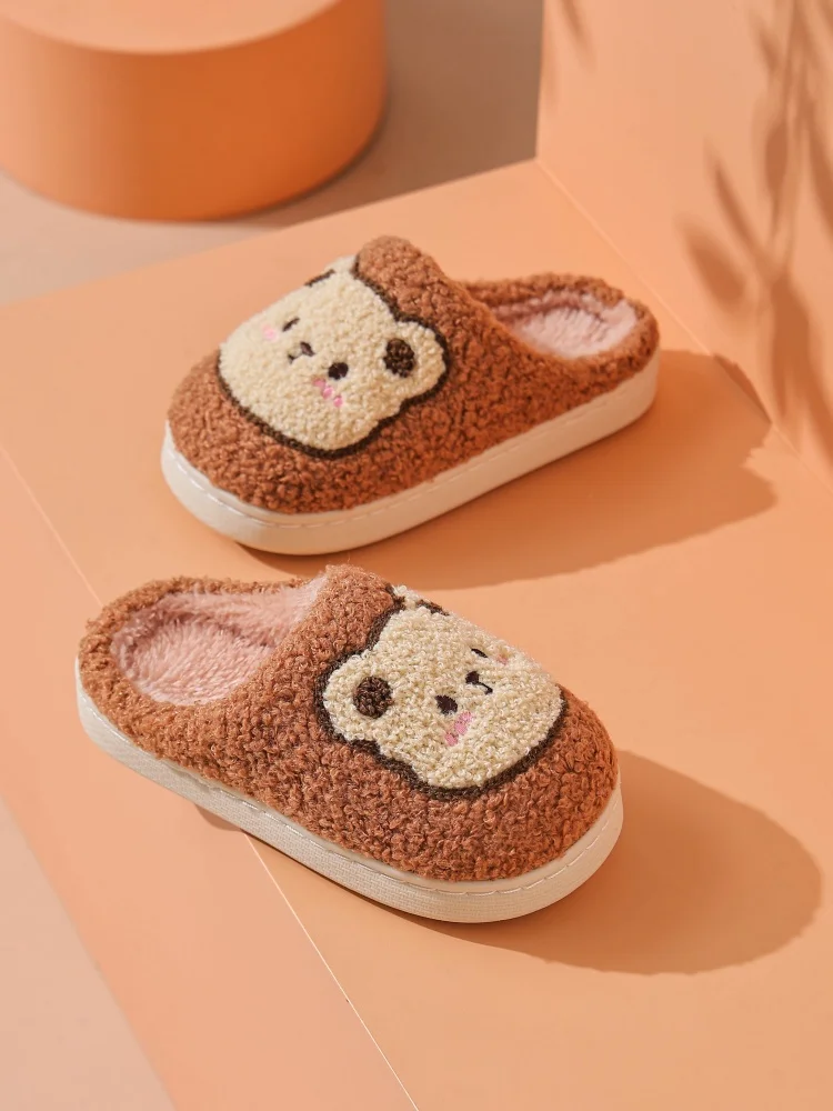 2025 new boys' and girls' winter slippers half pack one foot cute bear cotton slippers innocence and warm winter home slippers
2025 new boys' and girls' winter slippers half pack one foot cute bear cotton slippers innocence and warm winter home slippers