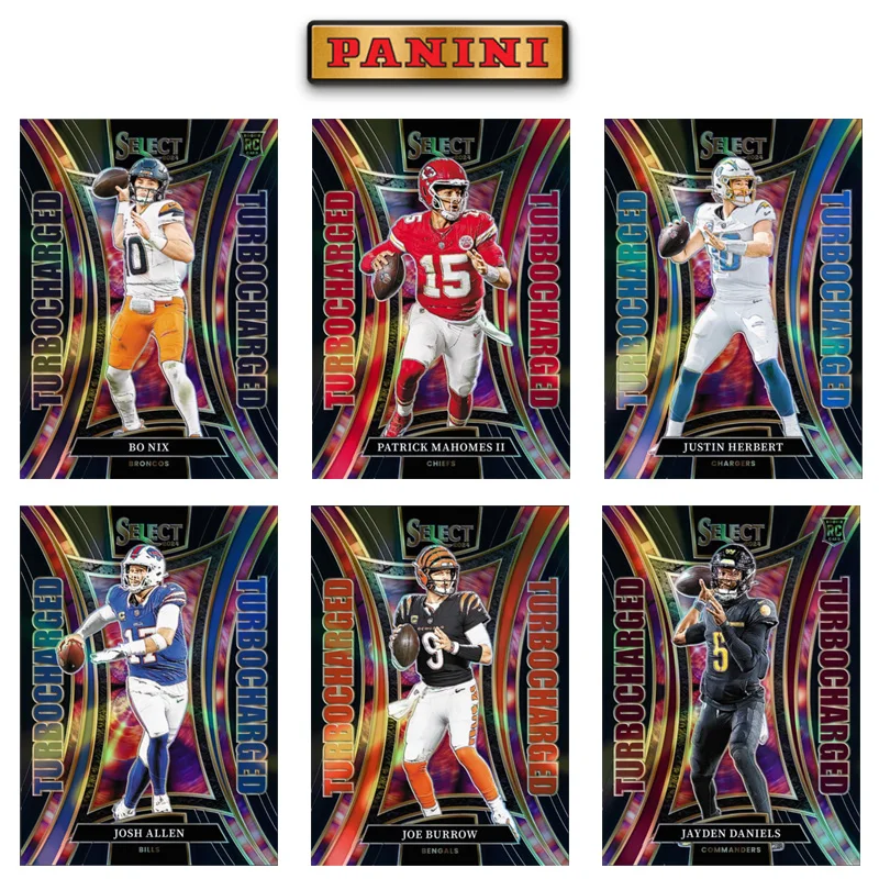 Panini Diy 2024 Nfl Select Turbocharged Black Prizms Joe Burrow Jayden Daniels Bo Nix Rugby Star Trading Cards Gift Collection
Panini Diy 2024 Nfl Select Turbocharged Black Prizms Joe Burrow Jayden Daniels Bo Nix Rugby Star Trading Cards Gift Collection