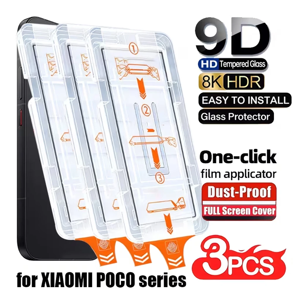 3-1PCS HD Screen Protectors For Xiaomi Poco F7 X7 PRO M7 X6 X6 Pro 5G M6 Pro 4G F6 Pro F7 Pro F5 C75 Tempered Glass Easy Install
3-1PCS HD Screen Protectors For Xiaomi Poco F7 X7 PRO M7 X6 X6 Pro 5G M6 Pro 4G F6 Pro F7 Pro F5 C75 Tempered Glass Easy Install