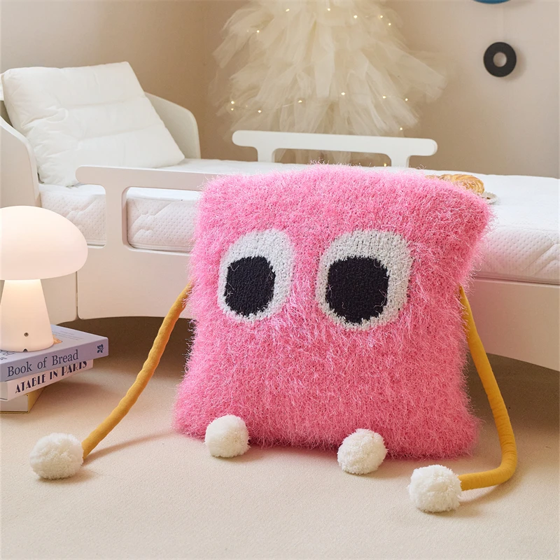 【CHIMU HOME】Cute Monster Knitted Throw Pillow 100% Polyester Soft Cushion OEKO-TEX Home Decor
【CHIMU HOME】Cute Monster Knitted Throw Pillow 100% Polyester Soft Cushion OEKO-TEX Home Decor
