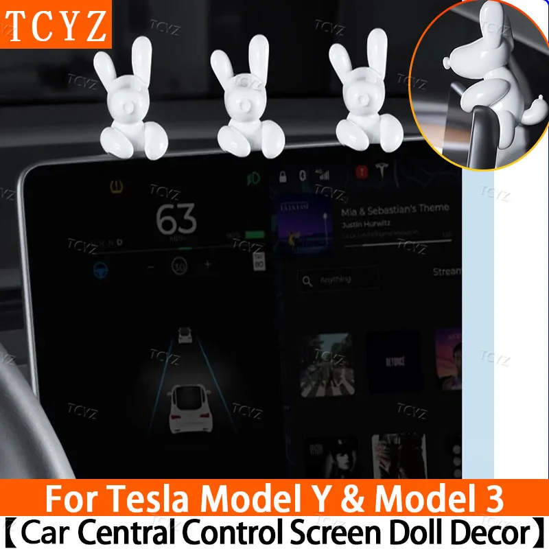Cute Cartoon Mini Puppy Dog Ornament for Tesla Model Y&3 Central Screen Decor, Car Interior Accessories,Non-Blocking View Screen
Cute Cartoon Mini Puppy Dog Ornament for Tesla Model Y&3 Central Screen Decor, Car Interior Accessories,Non-Blocking View Screen