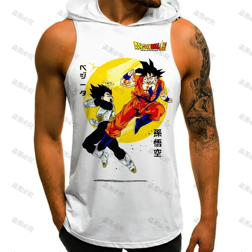 Mens Muscle Vest With Hood Fitness Clothing Men Vegeta 2025 Dragon Ball Z Men's Clothes Hooded T-shirt Sleeveless Shirt Man Gym
Mens Muscle Vest With Hood Fitness Clothing Men Vegeta 2025 Dragon Ball Z Men's Clothes Hooded T-shirt Sleeveless Shirt Man Gym