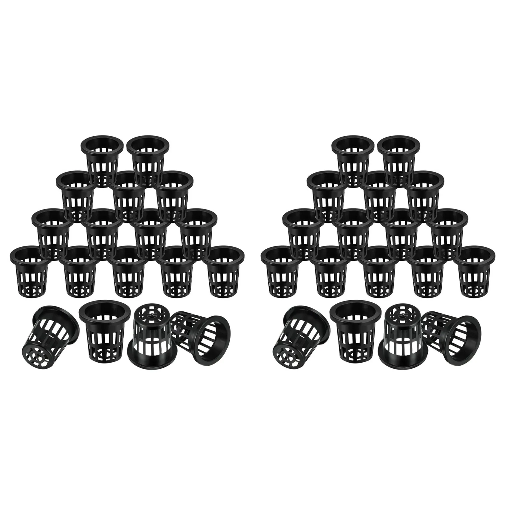 200 Pack 2.36 Inch Net Cups Slotted Mesh Wide Lip Filter Plant Net Pot Bucket Basket for Hydroponics Aquaponics Orchids
200 Pack 2.36 Inch Net Cups Slotted Mesh Wide Lip Filter Plant Net Pot Bucket Basket for Hydroponics Aquaponics Orchids