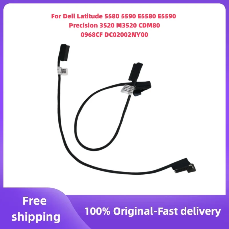 Battery Flex Cable For Dell Latitude 5580 5590 E5580 Precision 3520 CDM80 laptop Battery Cable Line Replace 0968CF DC02002NY00
Battery Flex Cable For Dell Latitude 5580 5590 E5580 Precision 3520 CDM80 laptop Battery Cable Line Replace 0968CF DC02002NY00