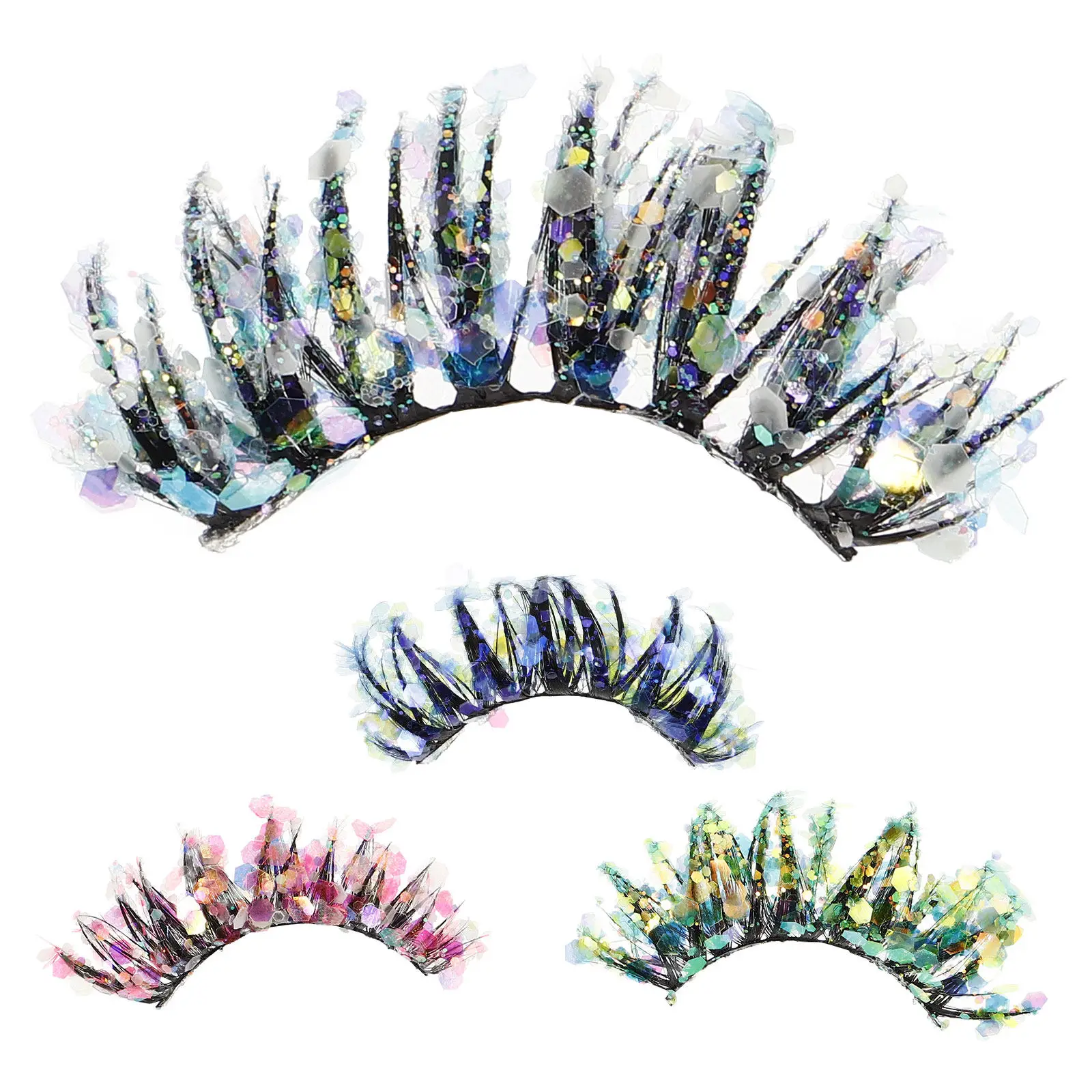4Pairs False Eyelashes Natural Looking Colored Lashes Soft Flexible Reusable Long Wear Lash Extensions for Makeup
4Pairs False Eyelashes Natural Looking Colored Lashes Soft Flexible Reusable Long Wear Lash Extensions for Makeup
