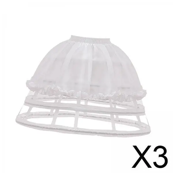 Lolita Cage Hoop Skirt Petticoat Chiffon Crinoline Underskirt Pannier for Wedding or Prom Dress
Lolita Cage Hoop Skirt Petticoat Chiffon Crinoline Underskirt Pannier for Wedding or Prom Dress
