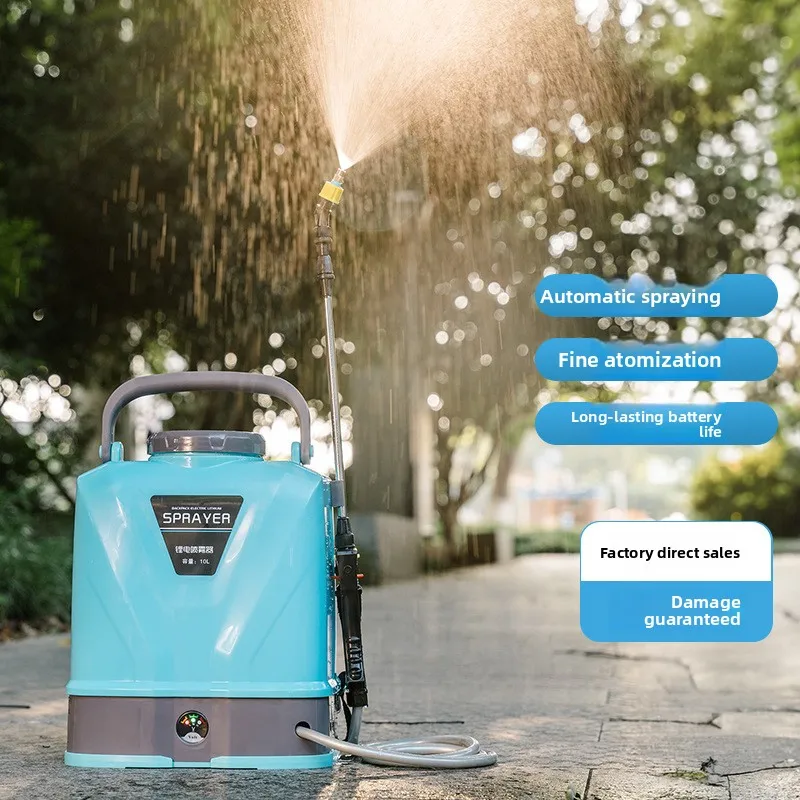 Automatic High-Pressure Electric Water Sprayer 5L 8L 10L Disinfection Pesticide Flower Watering Home Gardening Made Plastic
Automatic High-Pressure Electric Water Sprayer 5L 8L 10L Disinfection Pesticide Flower Watering Home Gardening Made Plastic