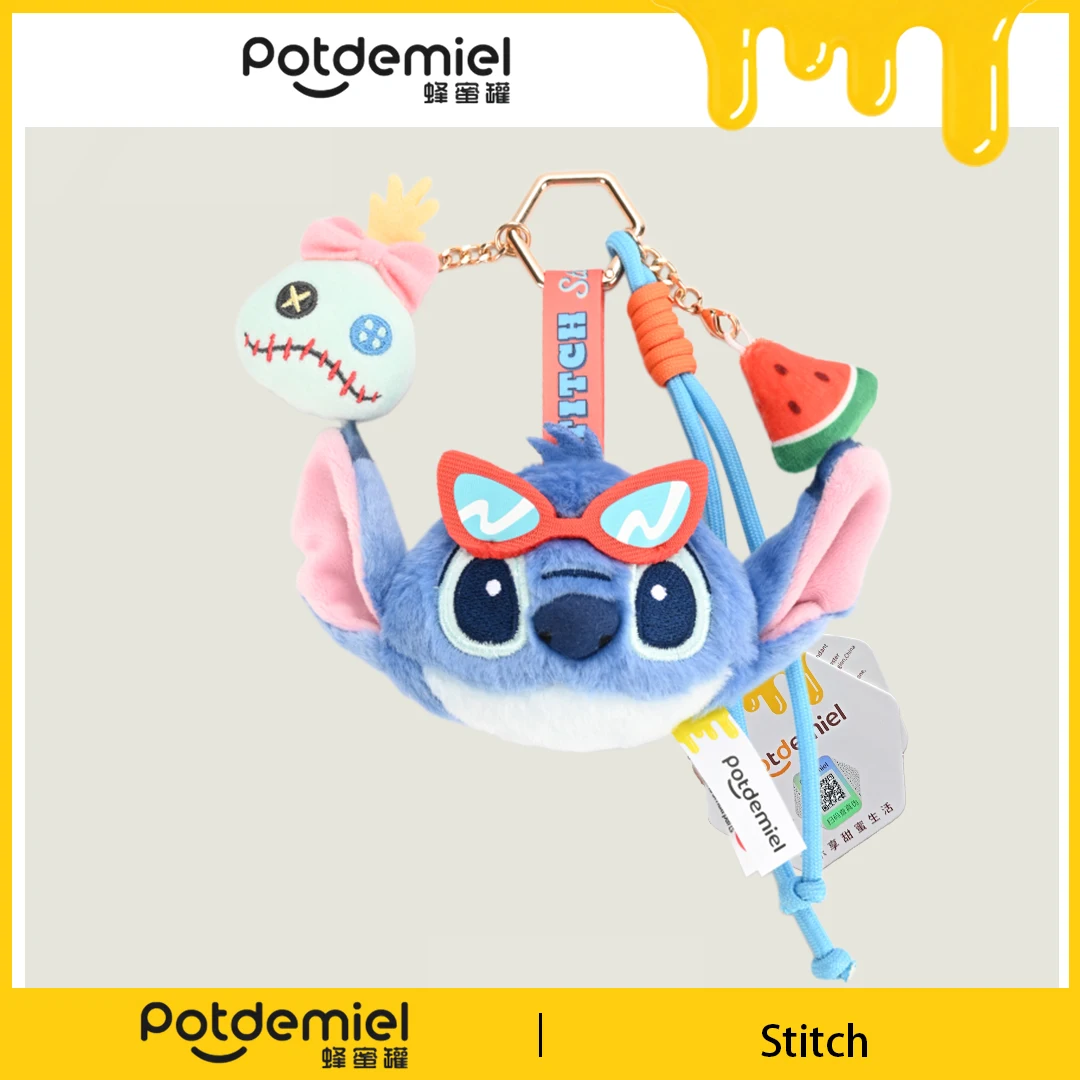 Potdemiel Disney Lilo &Stitch Plush Bag Charm Scrump Watermelon Sunglasses Hexagon Gold Buckle Summer Gift For Girls Purse Decor
Potdemiel Disney Lilo &Stitch Plush Bag Charm Scrump Watermelon Sunglasses Hexagon Gold Buckle Summer Gift For Girls Purse Decor