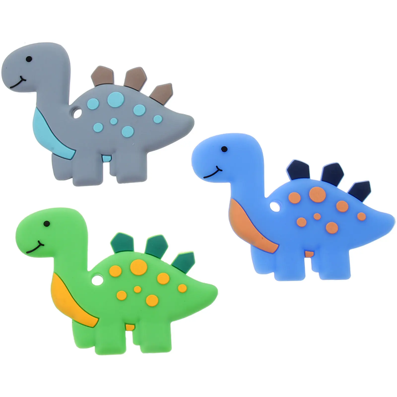 3Pcs Dinosaur Baby Teether Soft Silicone Infant Chewing Pain Relief Teether for Molar Training Self-Soothing Plaything
3Pcs Dinosaur Baby Teether Soft Silicone Infant Chewing Pain Relief Teether for Molar Training Self-Soothing Plaything