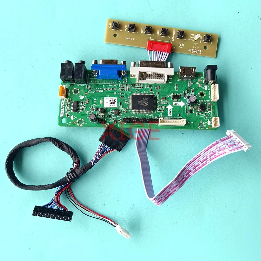 Driver Controller Board For LP140WH8-TLA1/TLC1/TLD1 Kit DIY Laptop Screen 1366x768 40-Pin LVDS 14" VGA DVI HDMI-Compatible
Driver Controller Board For LP140WH8-TLA1/TLC1/TLD1 Kit DIY Laptop Screen 1366x768 40-Pin LVDS 14" VGA DVI HDMI-Compatible