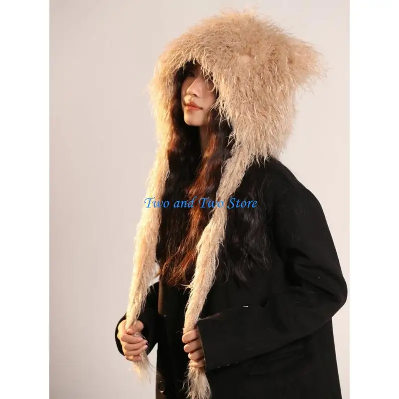 HX6F Trendy Animal Ear Insulated Ear Flap Hat Windproof Winter Cap For Outdoor Activities
HX6F Trendy Animal Ear Insulated Ear Flap Hat Windproof Winter Cap For Outdoor Activities