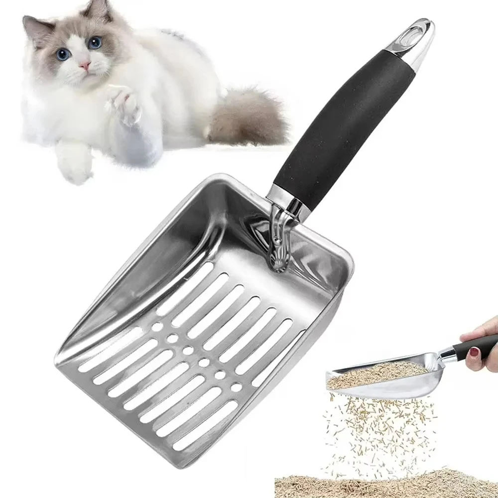 Cat Sand Cleaning For Dog Cat Clean Feces Supplies Cat Litter Shovel Pet Cleanning Tool Pet Products Metal Long Handle Scoop
Cat Sand Cleaning For Dog Cat Clean Feces Supplies Cat Litter Shovel Pet Cleanning Tool Pet Products Metal Long Handle Scoop