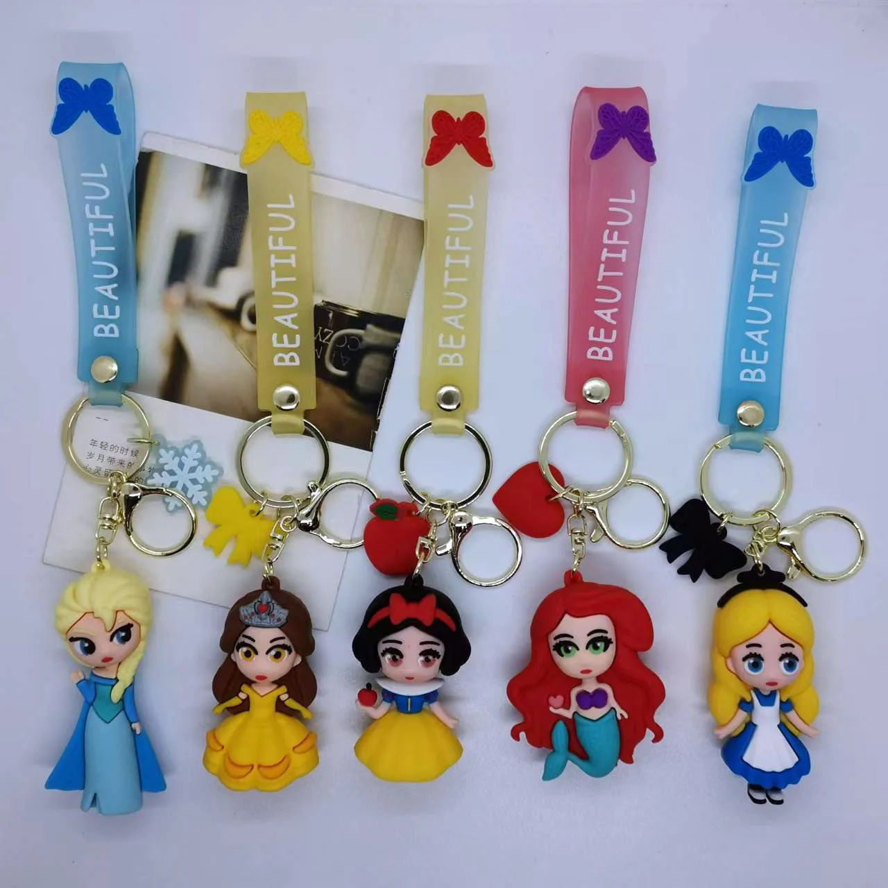 New Creative Cartoon Dropping Princess Series Keychain Bag Car Keychain Accessories Wholesale Y2k Fashion Toys Anime Cartoon
New Creative Cartoon Dropping Princess Series Keychain Bag Car Keychain Accessories Wholesale Y2k Fashion Toys Anime Cartoon